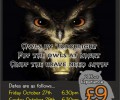 Halloween Owls by Torchlight
